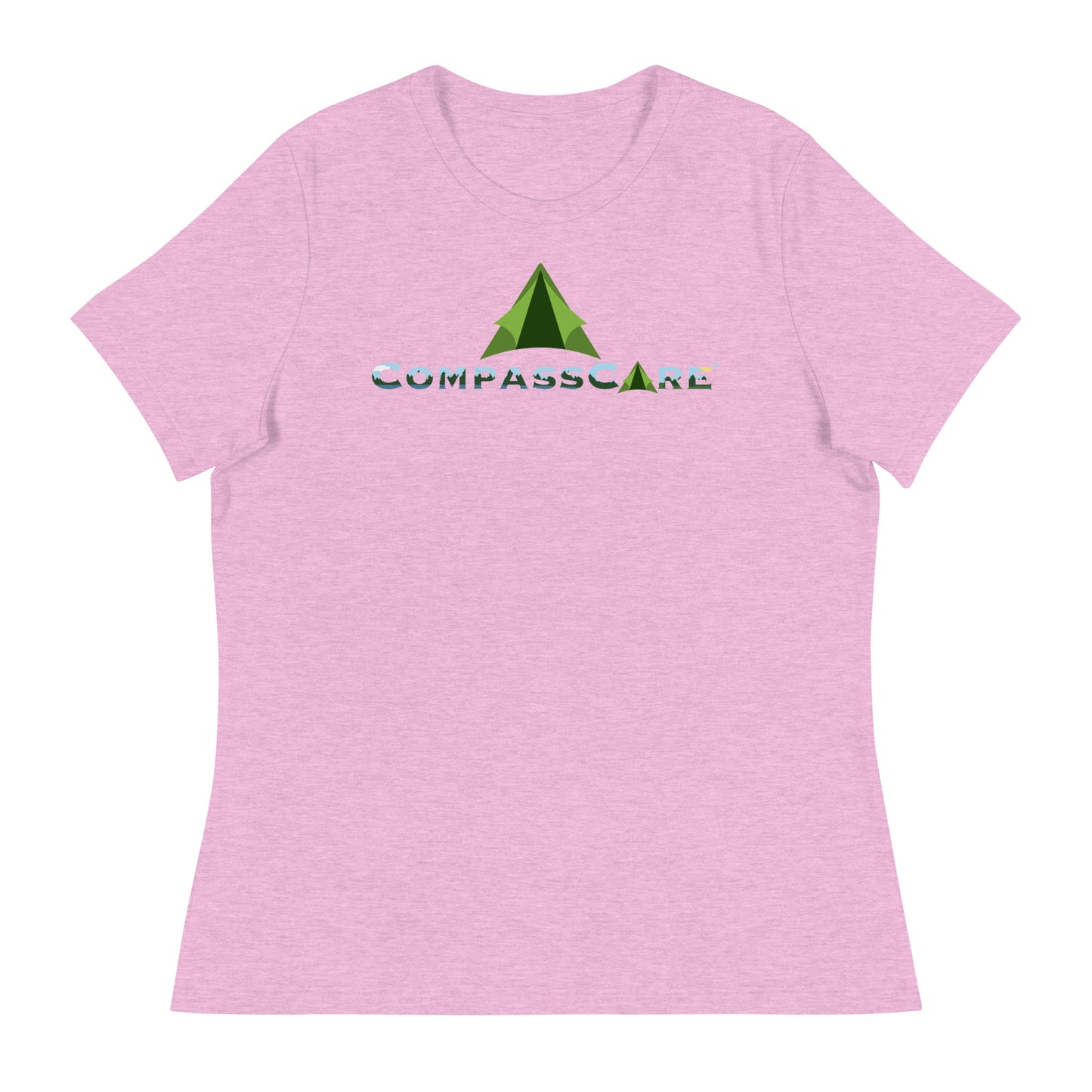 Pro-Life Fun Camping Logo Women's Relaxed T-Shirt