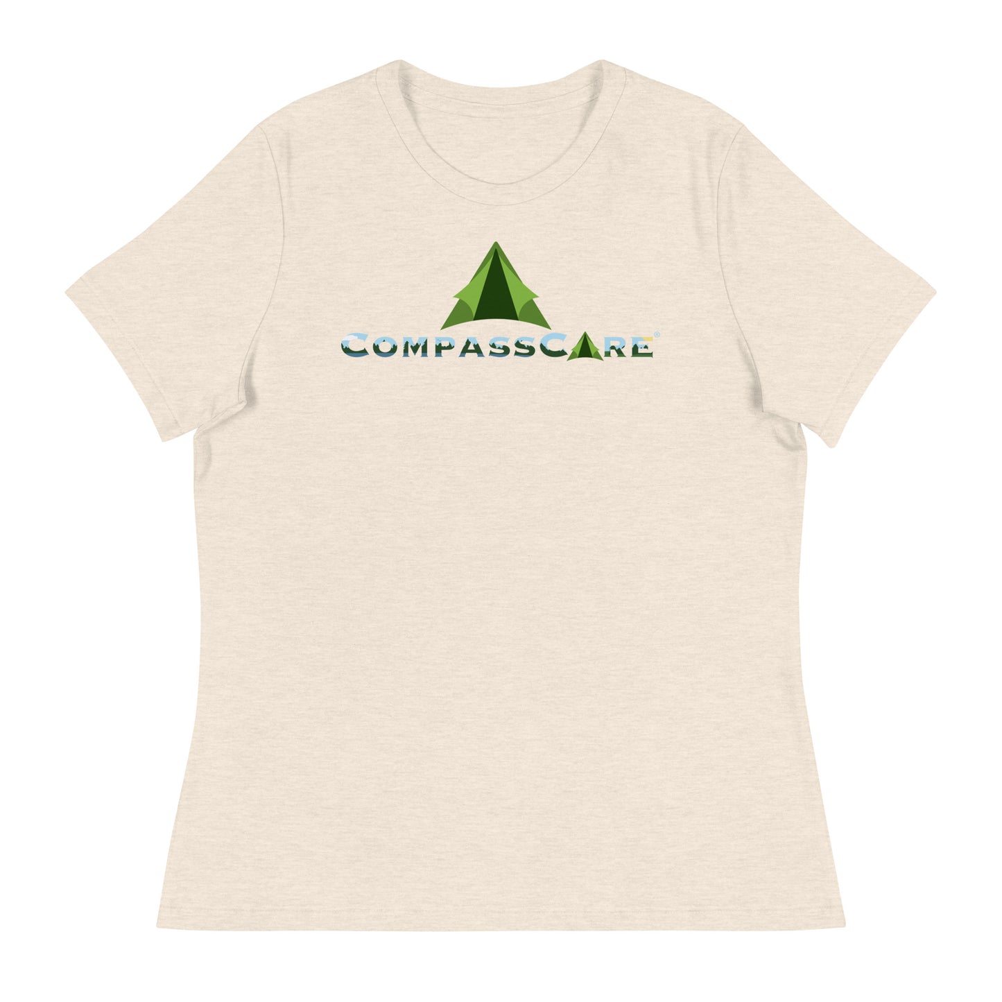 Pro-Life Fun Camping Logo Women's Relaxed T-Shirt