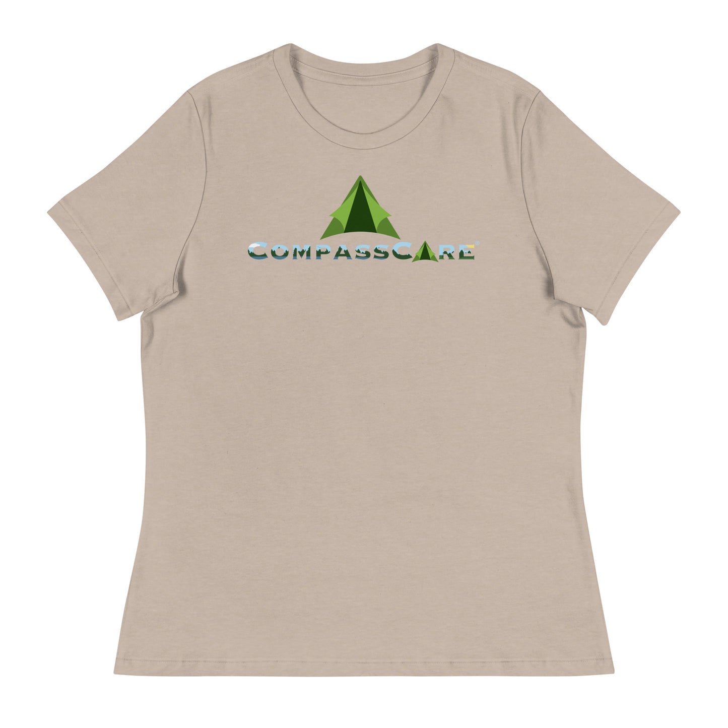 Pro-Life Fun Camping Logo Women's Relaxed T-Shirt